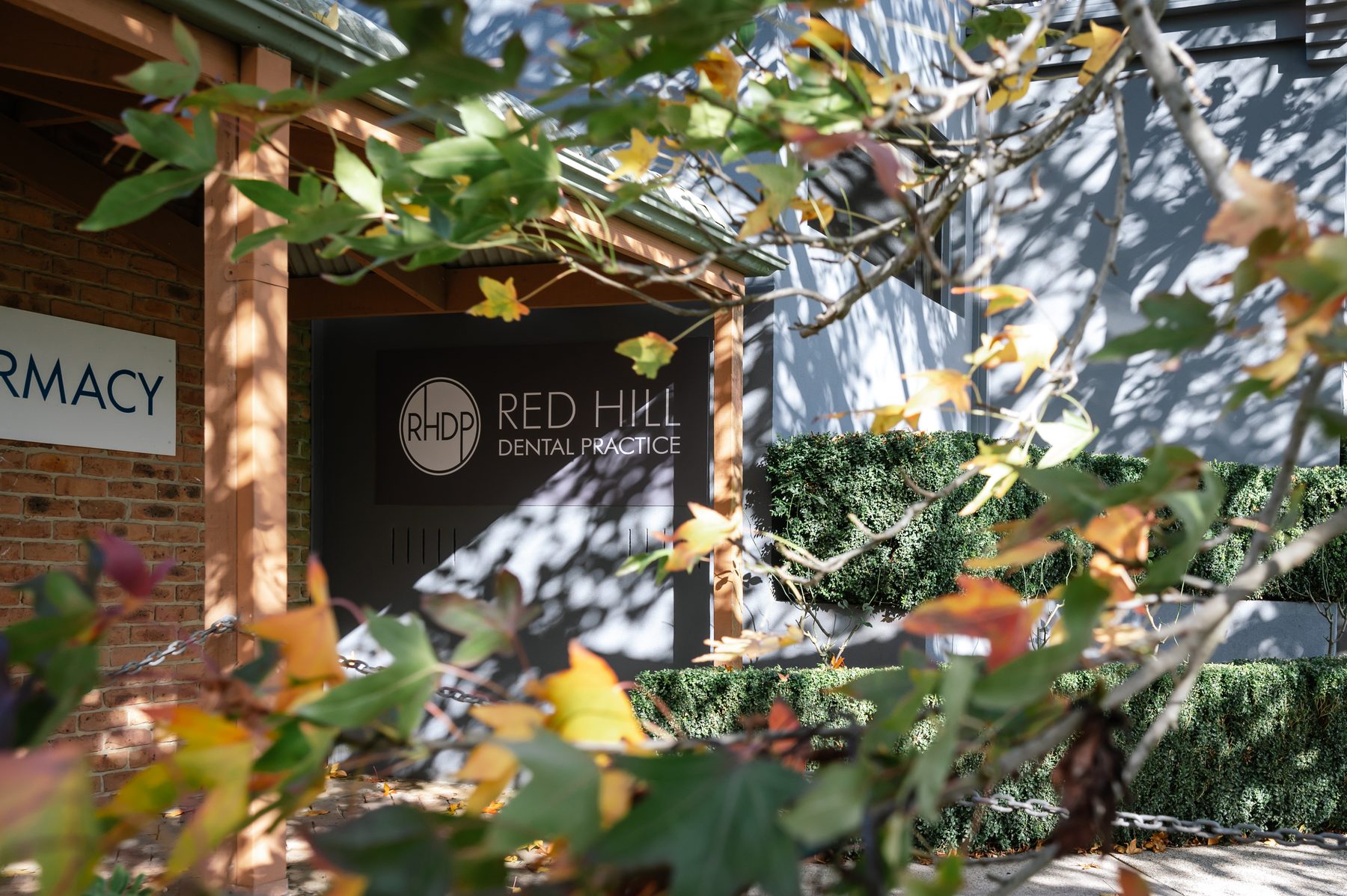 The exterior of Red Hill Dental Practice on Shoreham Road