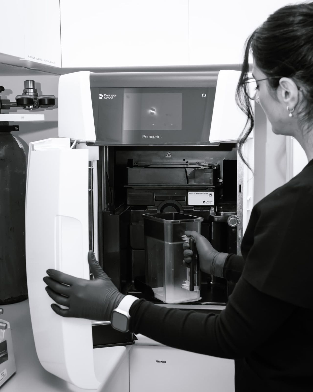 A 3D printing system used to make custom dental splints at Red Hill Dental Practice