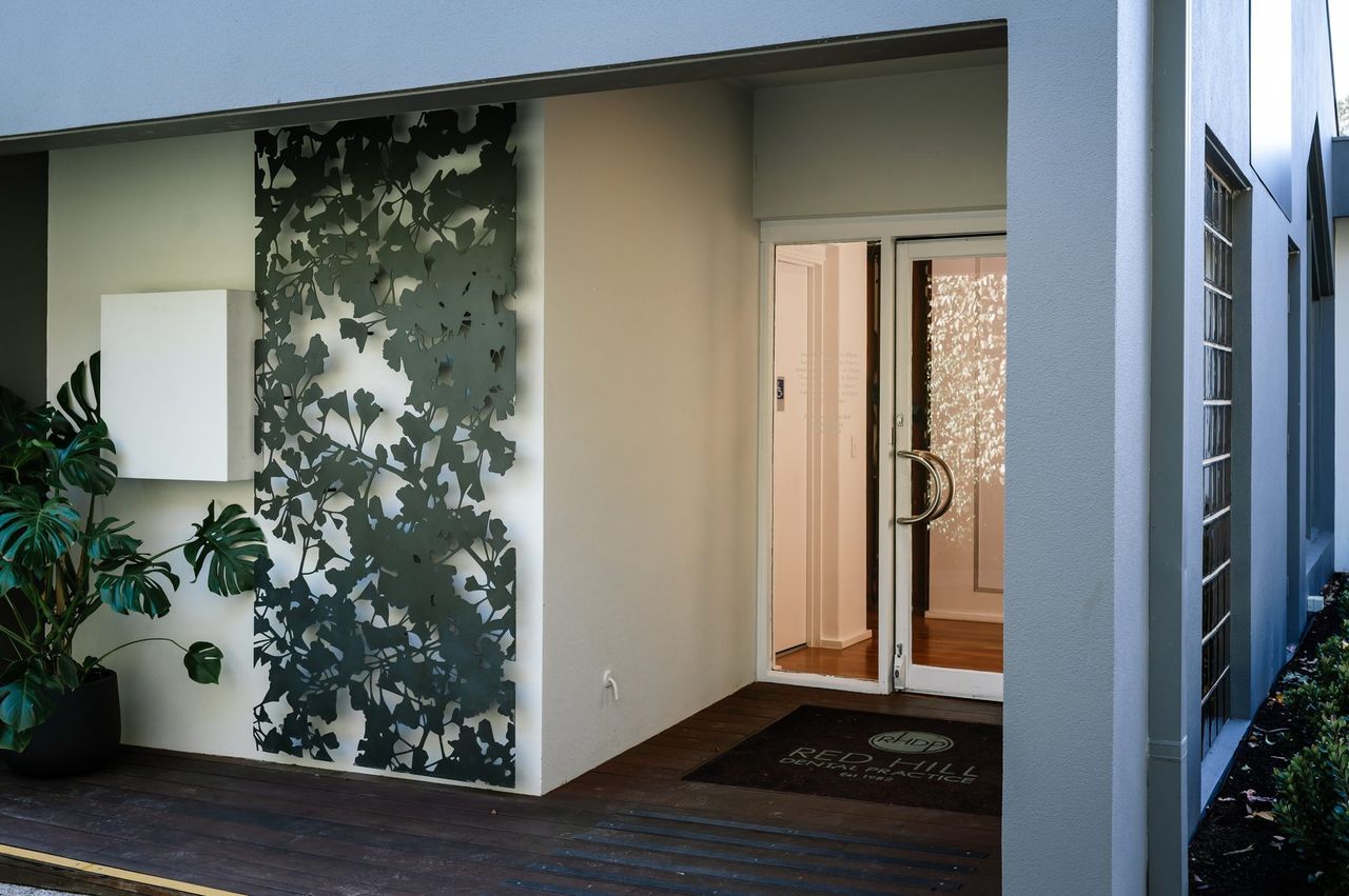 The entrance to Red Hill Dental Practice